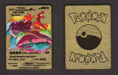 CUSTOM METAL CARD: Venusaur, Charizard & Blastoise VMAX TAG TEAM - 143/203